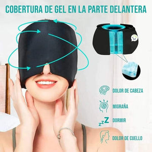 GORRO GEL ANTIMIGRAÑA FRÍO Y CALIENTE