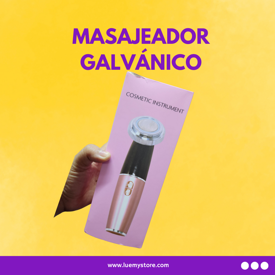 Masajeador Facial Iones Galvánicos 7 en 1