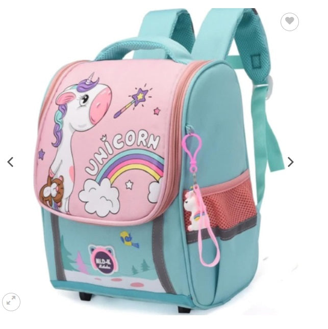 MOCHILA KAWAI DINO Y UNICORNIO