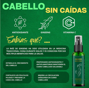 TÓNICO REVITALIZANTE PARA CRECIMIENTO DE CABELLO OUHOE